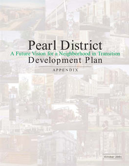 Pearl District Development Plan Appendix 1
