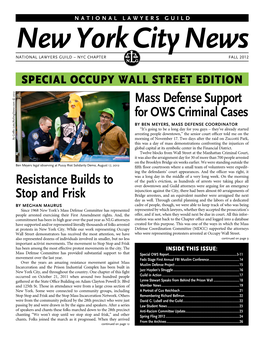 NYC News Winter 2012