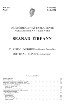 Seanad Éireann