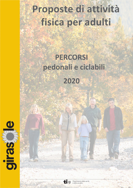 Percorsi Pedonali E Ciclabile 2020