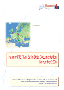Harmonirib River Basin Data Documentation November 2006