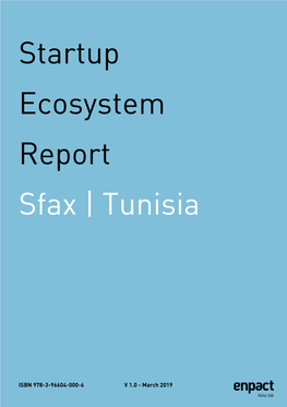 Startup Ecosystem Report Sfax | Tunisia