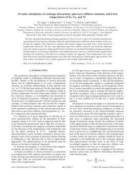 Ab Initio Calculations of Exchange Interactions, Spin-Wave Stiffness Constants, and Curie Temperatures of Fe, Co, and Ni