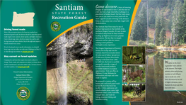 Santiam State Forest Recreation Guide