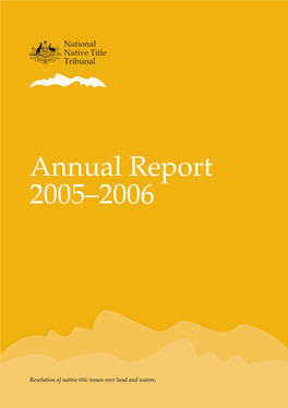 Annual Report 2005–2006