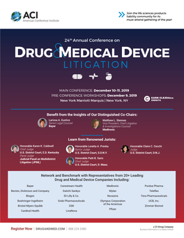 Drug Medical Device