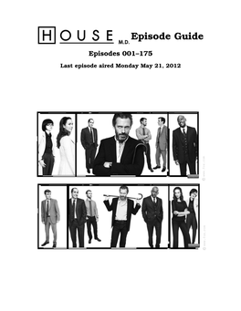 Episode Guide