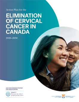 Action Plan for the Elimination of Cervical Cancer in Canada 2020-2030