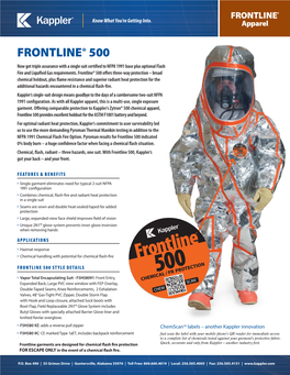 FRONTLINE® Know What You’Re Getting Into