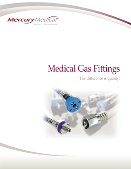 Medical Gas Fittings Catalog