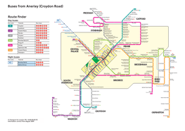 Buses from Anerley (Croydon Road)