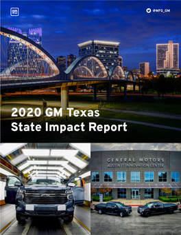 2020 GM Texas State Impact Report