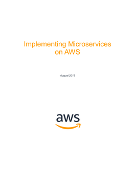 Implementing Microservices on AWS