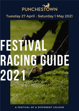 Fesival Racing Guide 2021