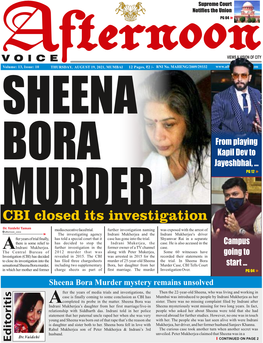 CBI Closed Its Investigation