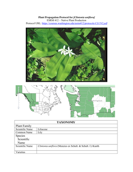 Draft Plant Propagation Protocol