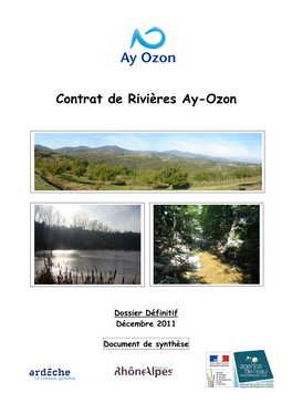 Contrat De Rivières Ay-Ozon