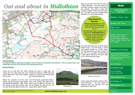 Four Pentland Hills Reservoirs Walking Path