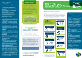 GGD Fryslân in De Gemeente Súdwest-Fryslân Cijfers