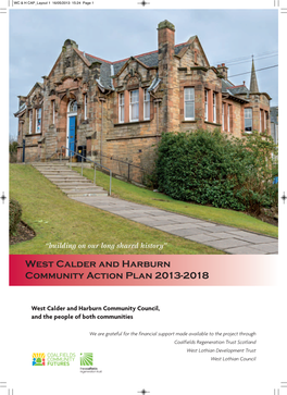West Calder and Harburn Community Action Plan 2013-2018