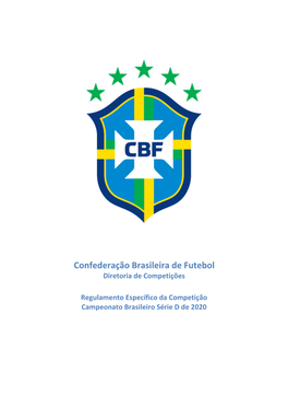 Confederação Brasileira De Futebol Diretoria De Competições