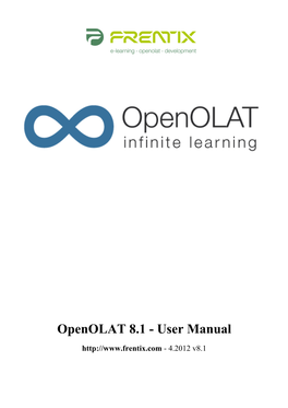 Openolat 8.1 - User Manual
