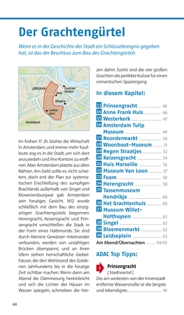 Der Grachtengürtel Wenn Es in Der Geschichte Der Stadt Ein Schlüsselereignis Gegeben Hat, Ist Das Der Beschluss Zum Bau Des Grachtengürtels