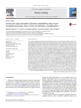 Contourites and Associated Sediments Controlled by Deep-Water » Crossmark Circulation Processes: State-Of-The-Art and Future Considerations