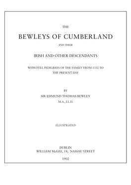 Bewleys of Cumberland