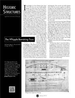 The Whipple Bowstring Truss