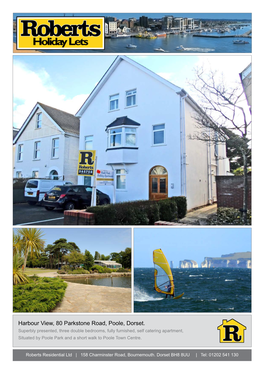 Harbour View, 80 Parkstone Road, Poole, Dorset