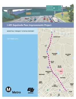 I-405 Sepulveda Pass Widening Project CHANDLER P ORNIA CHANDLER AS a BURBANK BL MAIN VENTURA YW TARZANA S VERDUGO OOD WY