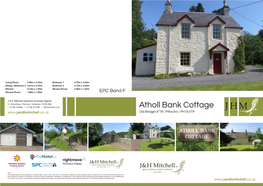 Atholl Bank Cottage Old Bridge of Tilt | Pitlochry | PH18 5TP