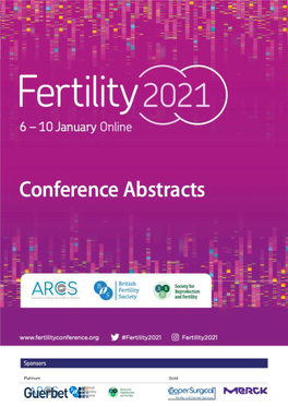 Fertility 2021 Full Abstract Book