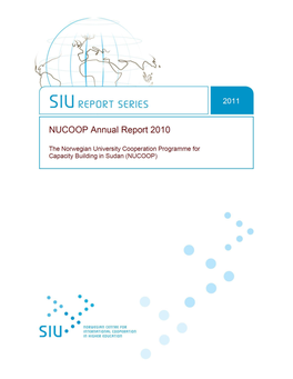 The Norwegian University Cooperation Programme for Capacity Building in Sudan (NUCOOP)