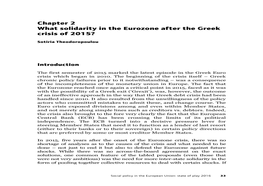 Chapter 2 What Solidarity in the Eurozone After the Greek Crisis of 2015?