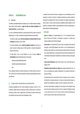 CAPITULO 5: ACTUACIONES DEL PLAN Actuaciones En El Ferrocarril De Cercanías Y Las Plataformas Reservadas Para El Autobús, Constituyen El 5.1