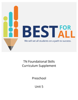 TN Foundational Skills Curriculum Supplement Preschool Unit 5