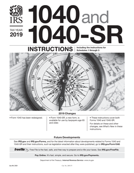 Instructions for Form 1040 (2019)