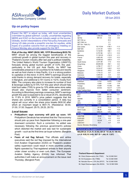 Daily Market Outlook 19 Jun 2015