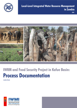 Process Documentation Jonathan Chisaka LOCAL-LEVEL IWRM in ZAMBIA