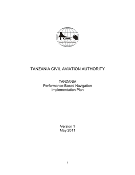 Tanzania PBN PLAN MAY 2011