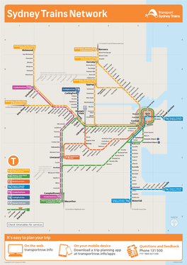 Sydney Trains Network