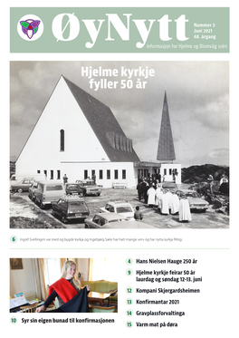 Hjelme Kyrkje Fyller 50 År