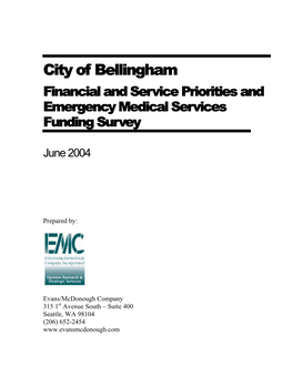 2004 Financial and Service Priorities (PDF)