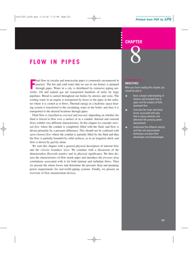 Flow in Pipes 8