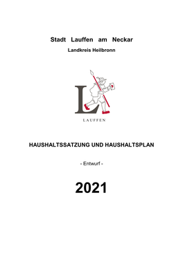 Haushaltsplan 2021