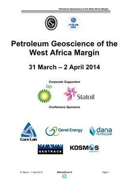 Petroleum Geoscience of the West Africa Margin
