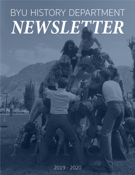 Byu History Department Newsletter