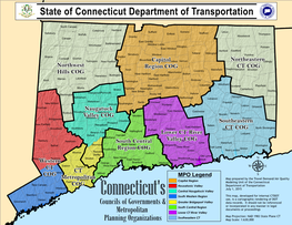 Connecticut's Councils of Government/MPO